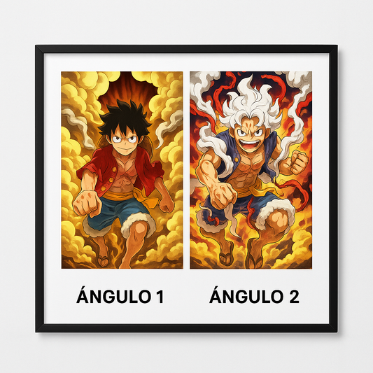 Póster/Cuadro de One Piece Lenticular 3d (2 en 1)