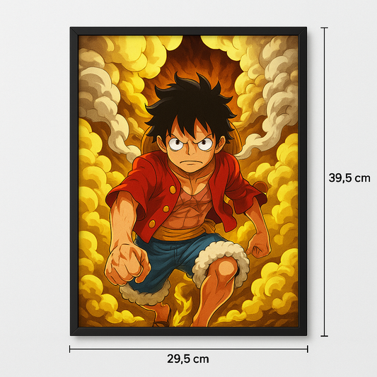 Póster/Cuadro de One Piece Lenticular 3d (2 en 1)