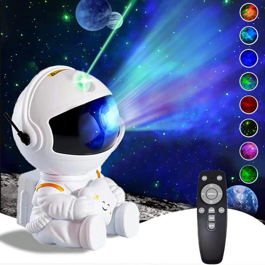 Proyector Astronauta Luz Galaxia + Altavoz